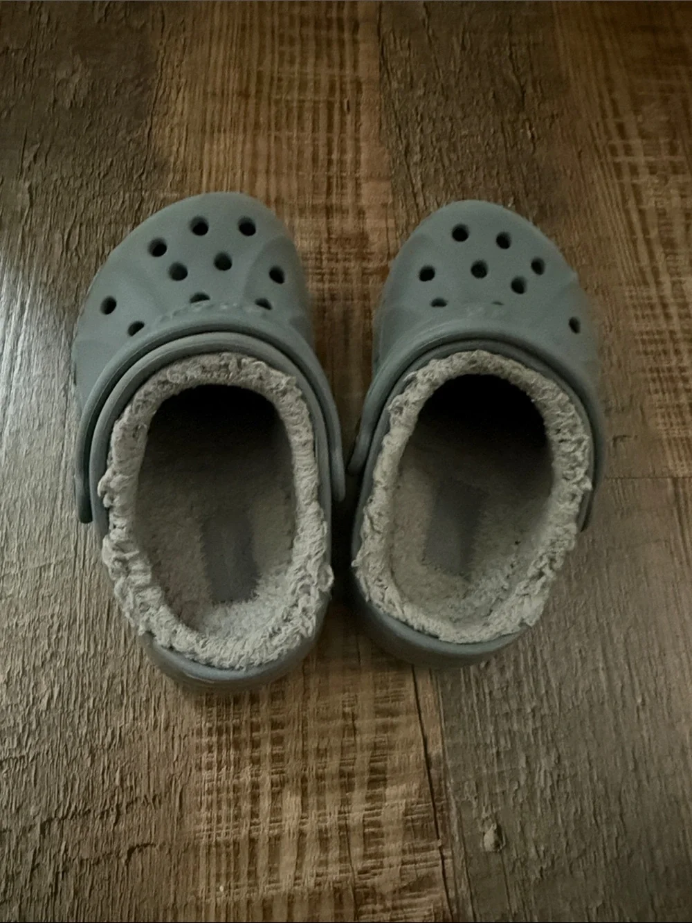 CROCS Kids Classic Fleece Lined - Gray
